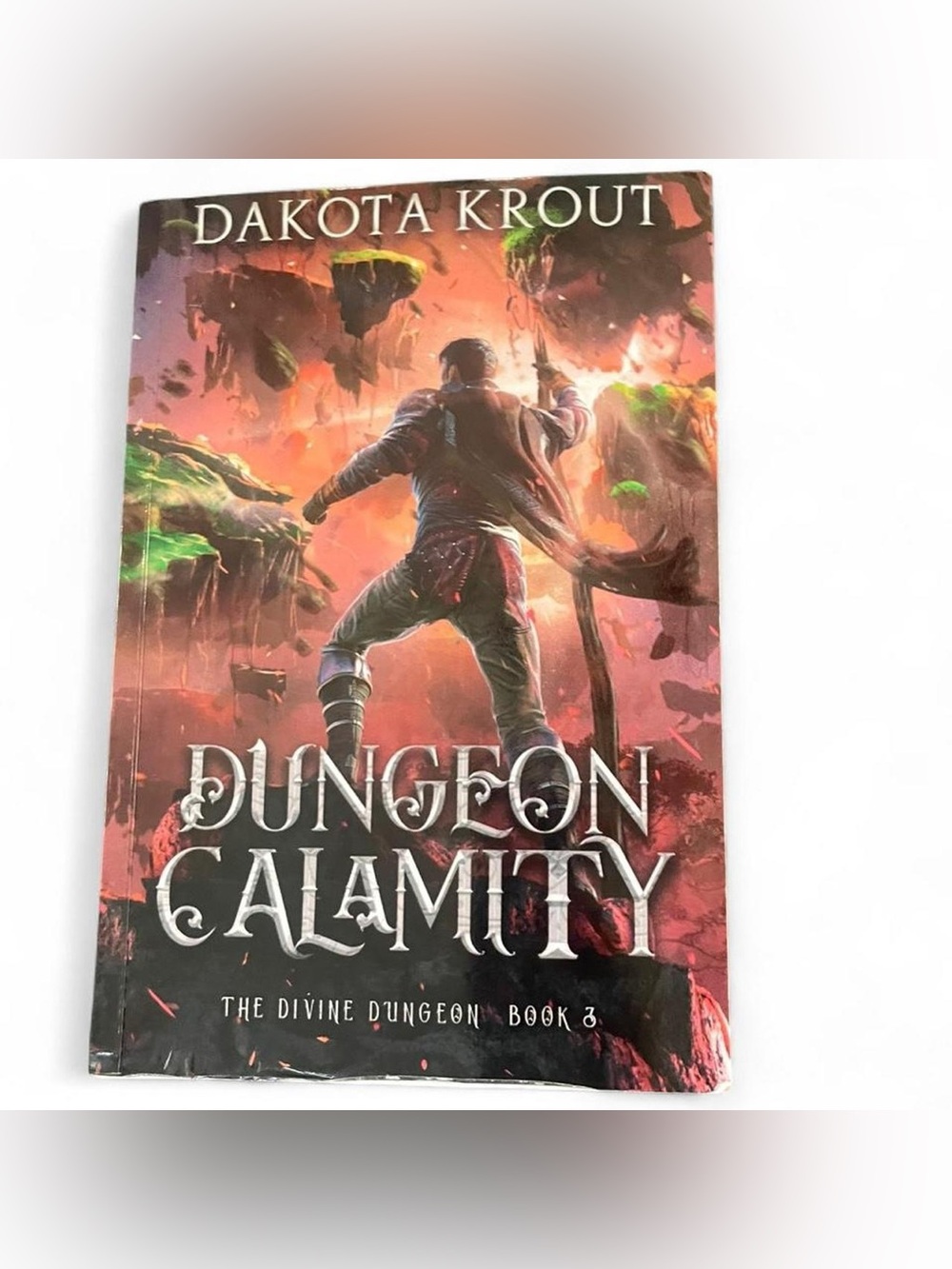 Dungeon Calamity Paperback Book — Purple & Black Cover